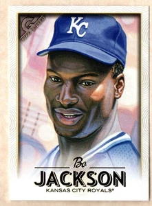 2018 Topps Gallery Bo Jackson Kansas City Royals 68 - Picture 1 of 2
