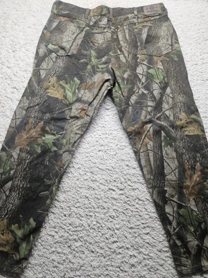 Wrangler Men’s 42 x 30 RealTree Camo Outdoor Hunting Jeans Double Knee Pants 🦌 - Image 1 of 4