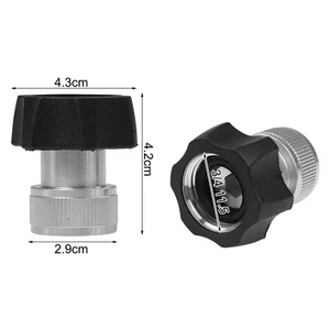 Electric Pressure Washer Coupler 2PCS with Aluminum and Plastic Design - Picture 1 of 12