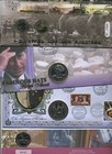COIN COVERS 1981 - 2012 Various Coins - £1 £2 £5 Crown Medal - MULTIPLE LISTING 
