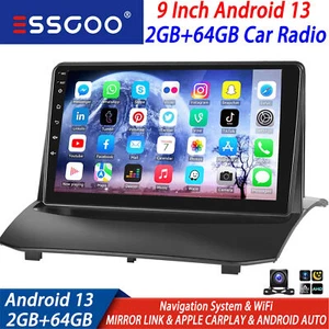 Cam+Apple Carplay Android 13 Car Stereo Radio GPS For Ford Fiesta MK6 2009-2013 - Picture 1 of 17