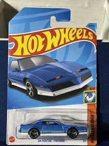 Hot Wheels '84 Pontiac Firebird #180 Muscle Mania 8/10 Blue Metallic - Picture 1 of 3
