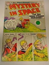 DC MYSTERY IN SPACE #97 (1965) Adam Strange, Alanna; Zardath, Space Ranger