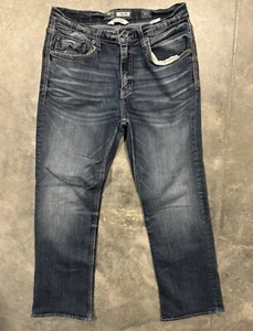 BKE Jeans Herren Größe 32x29 Jake Boot Leg Denim Blau Stretch Medium Wash - Bild 1 von 6