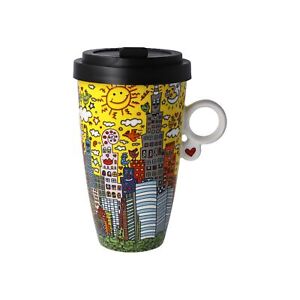 Könitz Porzellan Coffee to Go Becher City Mug München 380ml zum Bemalen DIY