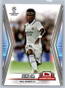 2023 Topps UEFA Champions League Int Trading Card Day #NTCD-S25 Vini Jr. - Picture 1 of 2