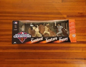 NEW 2012 World Series Champions San Francisco Giants 3-pk McFarlane SF POSEY - Picture 1 of 7