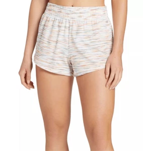 DSG girls Mid Rise 3" Stride Run Shorts, Space Dye White, Size XL 16 NWT - Picture 1 of 9