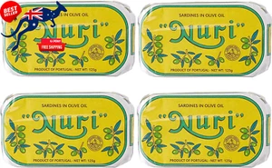 NURI Sardines in Olive Oil, 4 Pack (125g) - Picture 1 of 12