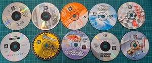 Lot de 10 cds jeux sony playstation 1 non testés rayés 5 - Picture 1 of 2
