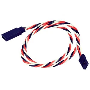 Servoverlängerungskabel verdrillt 45 cm JR UNI Stecker Buchse Graupner Kabel - Bild 1 von 1