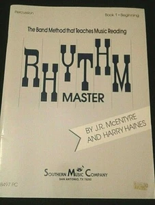 RHYTHM MASTER - BAND METHOD THAT TEACHES MUSIC READING, SOUTHERN PERCUSSION M-7 - Picture 1 of 1
