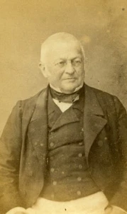 French Aristocracy Paris Adolphe Thiers Old CDV Photo Petit 1870 - Picture 1 of 3
