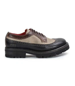 BED|STU Women's LITA K III Lace-up Chunky Brogue Oxford - Picture 1 of 12