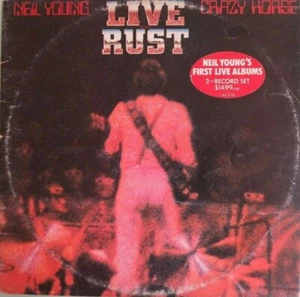 Neil Young Crazy Horse Live Rust Australia issue 12'' vinyl 2 x Lp 1979 rare - Picture 1 of 5
