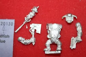 Games Workshop Warhammer 40k Orks Nob Nobz Squad New Metal Figure WH40K OOP C3 - Picture 1 of 2