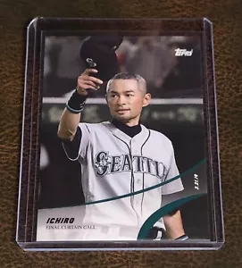 Topps on demand Ichiro Legacy Series #14 2019 cortina final Ichiro llama - Imagen 1 de 2
