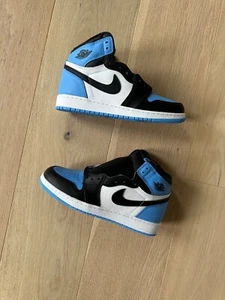 NIB Nike Air Jordan 1 Retro High OG GS UNC Toe Size 7Y / Womens 8 FD1437-400 - Picture 1 of 10