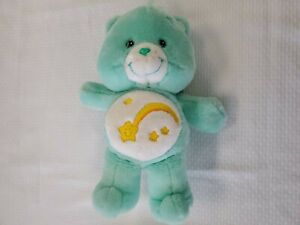 Carebear Stuffed Plush Wish Bear 13" TCFC Play Along No Voice Box 2003