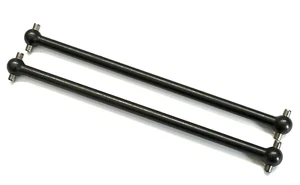 2 Stahl Antriebswelle schwarz Länge 120mm für  1:8er  RC Cars (2008-AW1u8) - Picture 1 of 7