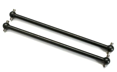 2 Stahl Antriebswelle schwarz Länge 120mm für  1:8er  RC Cars (2008-AW1u8) - Bild 1 von 4