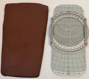 1957 Kane Aero Dead Reckoning Computer Mk-68 Airspeed Altitude With Case - Picture 1 of 7