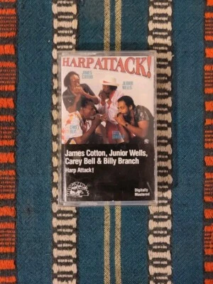 J.Cotton/J.Wells/C.Bell/B.Branch - Harp Attack! (Cass, Album) Alligator USA NM - Image 1 of 2