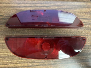 1960 FORD GALAXIE FAIRLANE TAIL LIGHT LAMP LENSES NEW PAIR  1122 - Foto 1 di 2