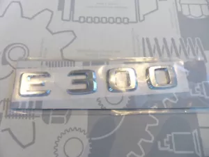Genuine Mercedes type designation / boot badge for W124 E300 NOS! - Picture 1 of 1