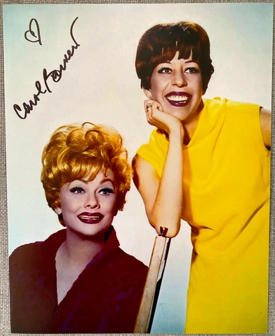 Carol Burnett Signed In Person 8x10 Photo - Authentic, Lucille Ball Cover