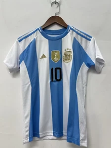 Argentina Messi #10 Kids Jersey - sz 24, youth Small 6-7 years old, - Picture 1 of 2