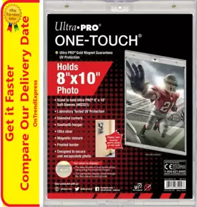Ultra Pro 8 x 10 UV One Touch Magnetic Closure Holder for Photos Art Documents - Picture 1 of 7