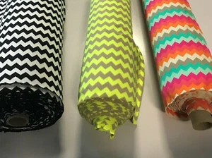 TELA DE TRAJE DE BAÑO CHEVRON ELASTANO NYLON ESTAMPADOS: PRECIO POR 1/2 mtr: #11737 - Imagen 1 de 11