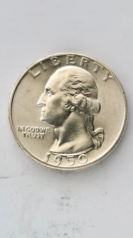 1950-P United States Washington Quarter Cover