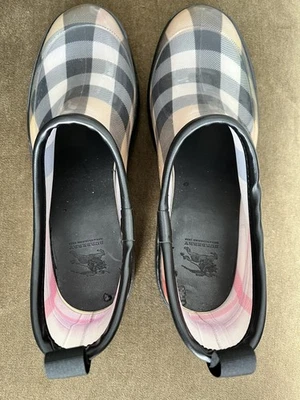 Botas de lluvia Burberry talla 40 Nova Check/capa baja talla 9  Foto 1 de 4