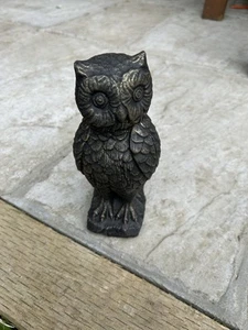 Stone Owl Garden Ornament - Picture 1 of 3