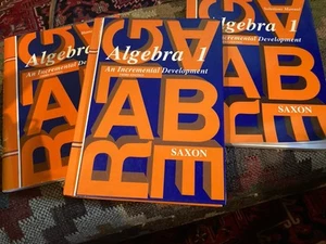 Saxon Algebra 1 (3rd Edition) SET Textbook, Home study Packet, Solutions Manual - Picture 1 of 3
