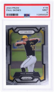 2024 Panini Prizm Paul Skenes #118 PSA 9 - Picture 1 of 2