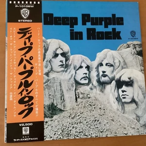 DEEP PURPLE IN ROCK JAPAN LP OBI P-1 - Picture 1 of 4