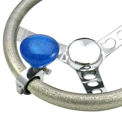 Blue Retro Series Adjustable Suicide Brody Knob Translucent with Metal Flake rat - Image 1 of 4