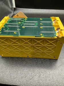 FANUC A05B-2500-C003 PLC BACKPLANE RACK 4-SLOT DUAL FAN USED - Picture 1 of 5