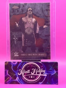 2025 Topps Chrome Cactus Jack WWE - Bret "Hit Man" Hart #62 - Imagen 1 de 2