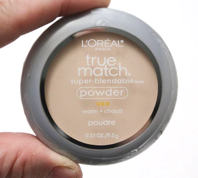 L'Oreal Paris True Match Super Blendable Powder Warm - Porcelain W1 New Sealed - Image 1 of 4