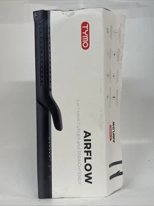 TYMO Airflow Curling Iron Hair Straightener & Curler Wand 2 in 1 Black - Picture 1 of 4