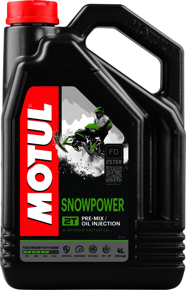 MOTUL Snowmobile motor lubricant oil SNOWPOWER 2T 4 L - Image 1 of 1