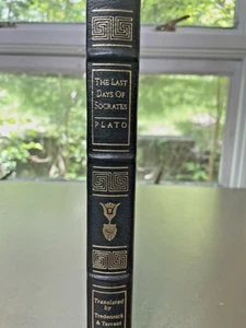 Platon, Die letzten Tage des Sokrates, Easton Press, Vollleder, guter Zustand - Bild 1 von 6