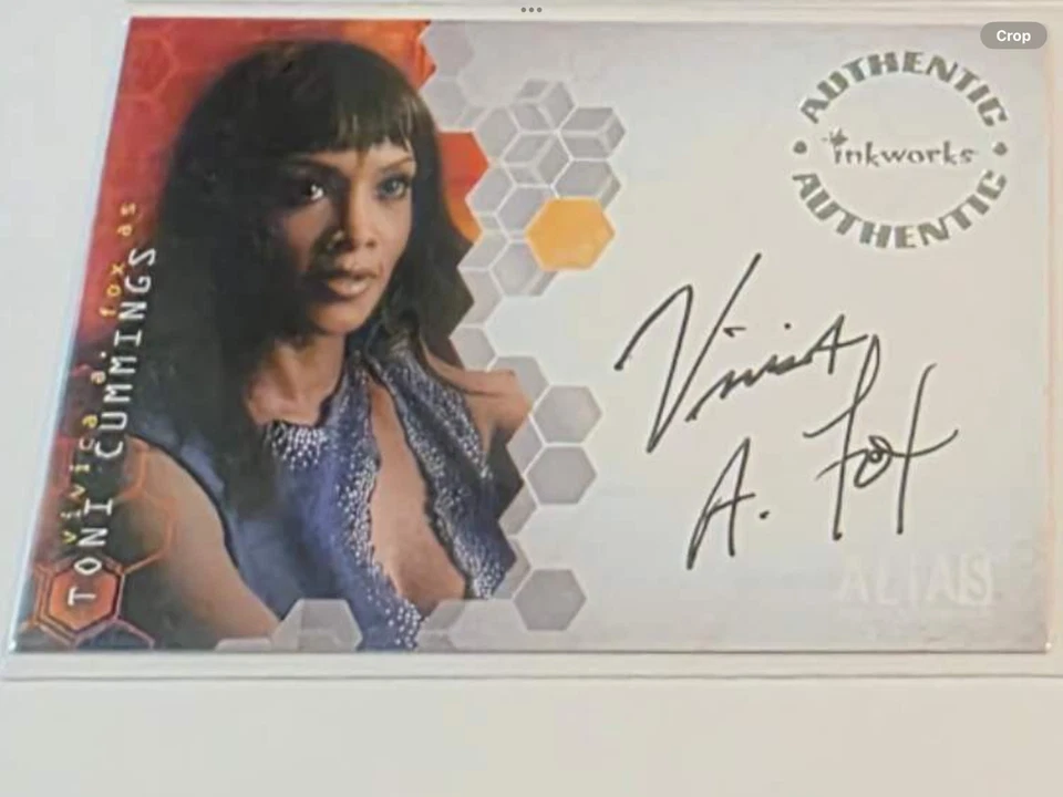 Vivica A. Fox as Toni Cummings Autograph  Alias  Inkworks - Image 1 of 1