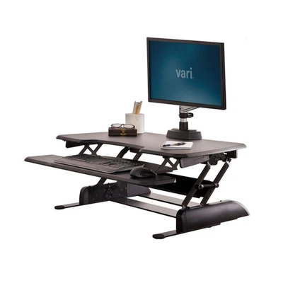 VariDesk Essential 401624 36 Escritorio de Pie Ajustable en Altura Negro Nuevo Foto 1 de 4