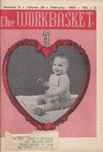 The Workbasket Knit/Crochet/Tatting and Craft Magazine Feb 1964 - Picture 1 of 1