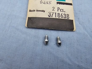 NOS 1954-1962 CHEVY PASS CAR+TRUCK+OLDS+BUICK WINDSHIELD WASHER NOZZLES SEE APPS - Picture 1 of 3